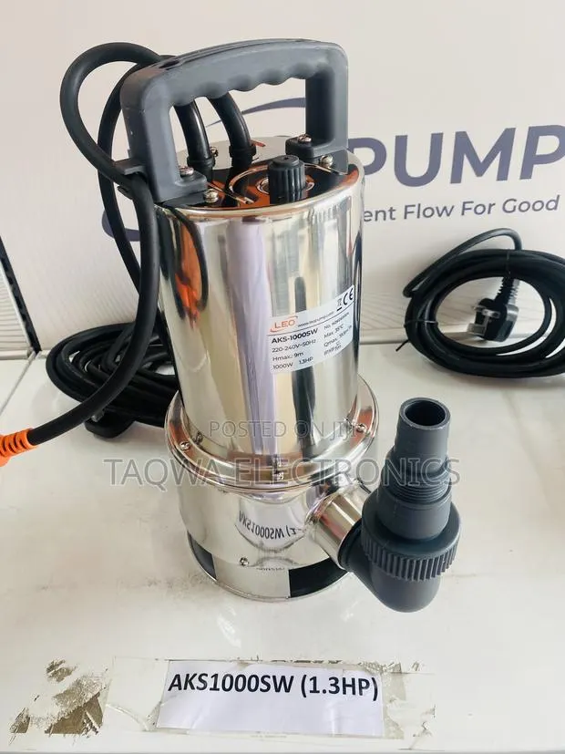 Water Solution Leo 1.3hp Submersible Pump · Photo 1