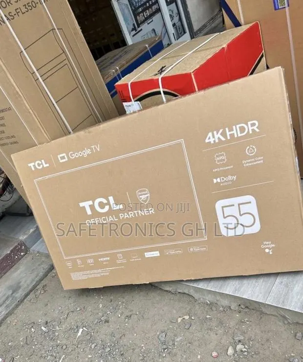 Long Lasting 55 Inch TCL Android Lastest P635 Smart TV · Photo 1