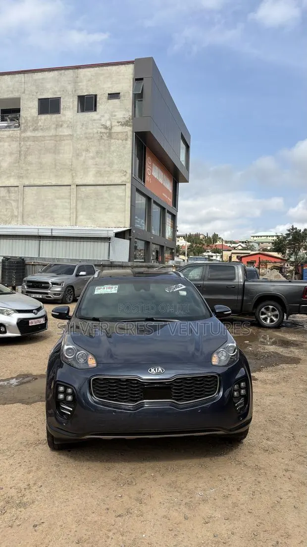 Kia Sportage SX 4dr SUV AWD (2.0L 4cyl Turbo 6A) 2017 Blue · Photo 1