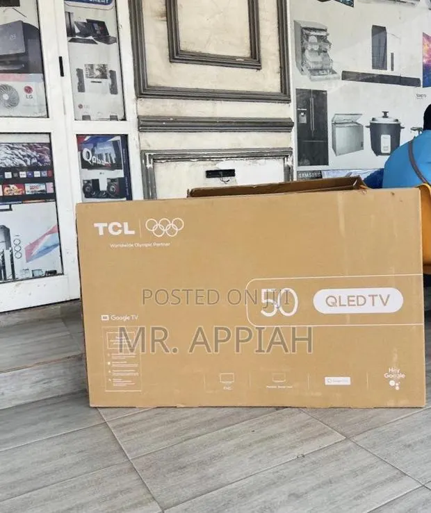 Purchase Premium TCL 50” Qled Smart Google TV(Black). · Photo 1