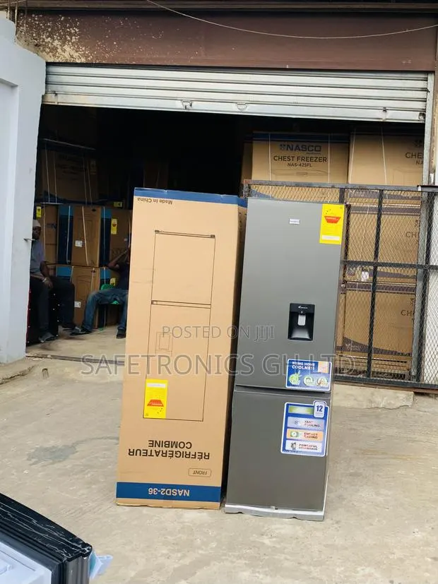 Duration Fast Nasco 260L Double Door Fridge – (Nasd2-36) · Photo 1