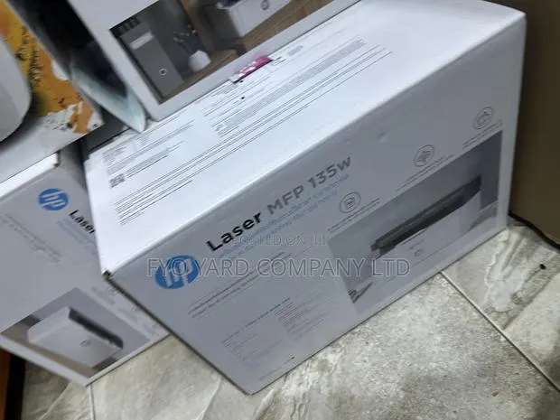 Wireless All Device Connection Hp MFP 135w Black Printer · Photo 1