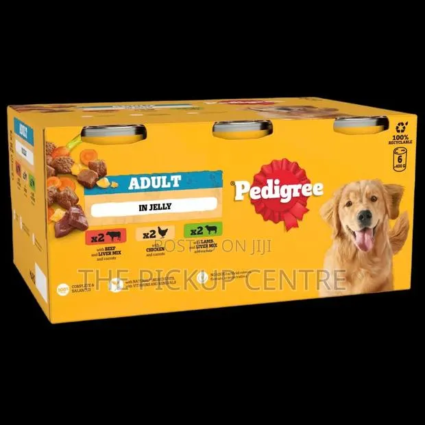 PEDIGREE Adult Wet Dog Food Mixed 6 X 385g Can · Photo 1