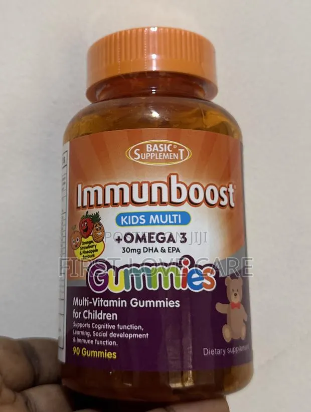 Immunboost Kids Multi Gummies + Omega 3 30mg Dha Epa · Photo 1