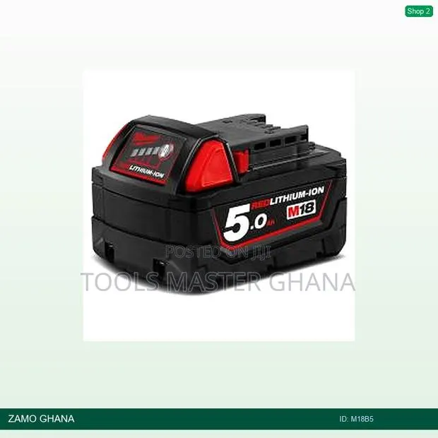 Battery 18v 5a Lithium-Ion - M18b5 · Photo 1