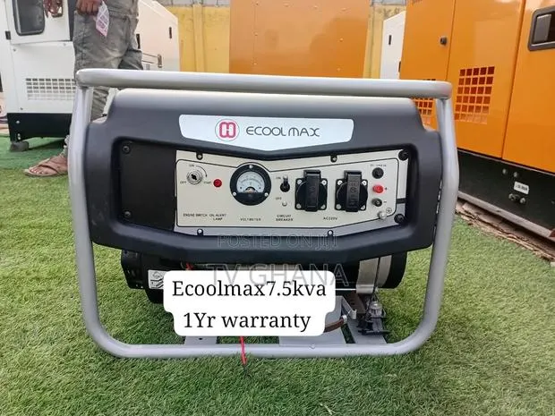 Affordable Ecoolmax 7.5KVA Inverter Generator 7.5kva · Photo 1
