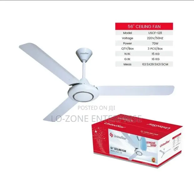 Unitedstar Ceiling Fan · Photo 1