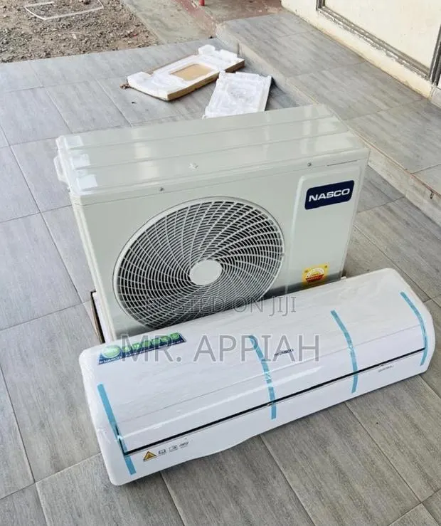 Efficient Cooling Nasco Non Inverter Air Conditioner(2026 Model) White · Photo 1
