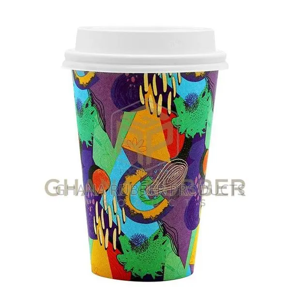 Paper Cups 12oz + Lids (1000pcs) · Photo 1