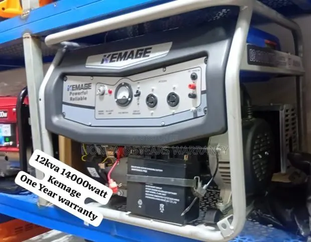 Generator Battery Chargers Kemage 12kva 14000watt Petrol · Photo 1