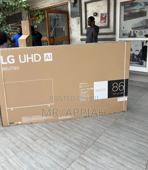 New Lg-86ut80006r 86 Inch Smart Satellite Tv(Black)2024 Model · Photo 1
