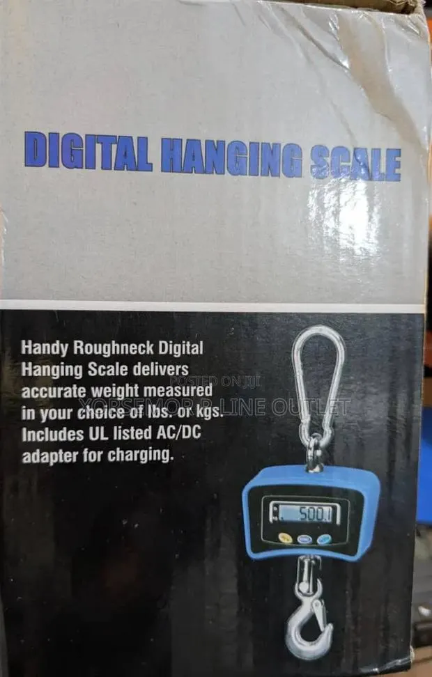 500KG Rechargeable Digital Hanging Weight Scale · Photo 1