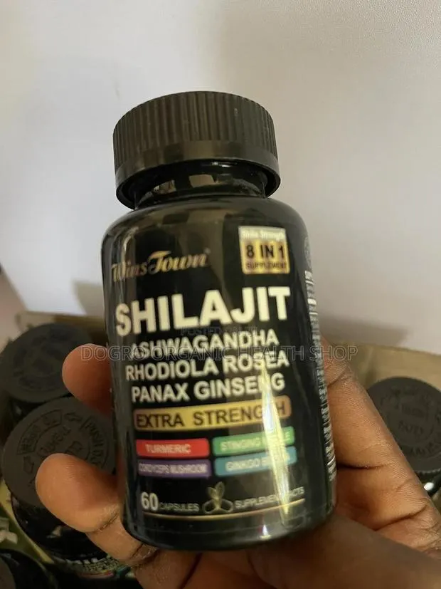 Wins Town Shilajit With Ashwagandha,Rhodiola Rosea,Panax Etc · Photo 1