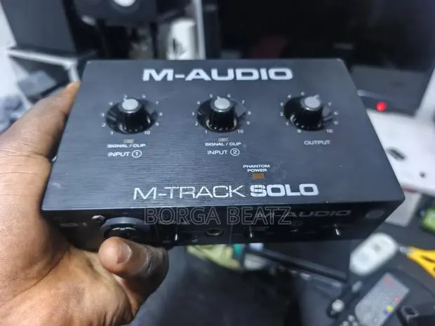 M-Audio M-Track Solo Soundcard/Audio Interface · Photo 1