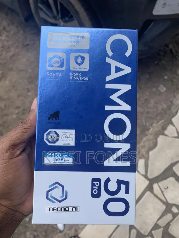 New Tecno Camon 50 Pro 256 GB Black · Photo 1