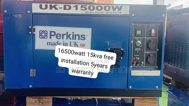 Perkins 15kva Fuel-Efficient Diesel Power Generator 16500watt · Photo 1