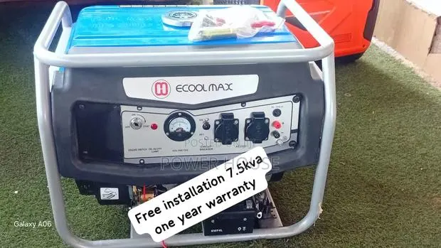 Enjoy Uninterrupted Power Day Night With Ecoolmax 7.5kva · Photo 1