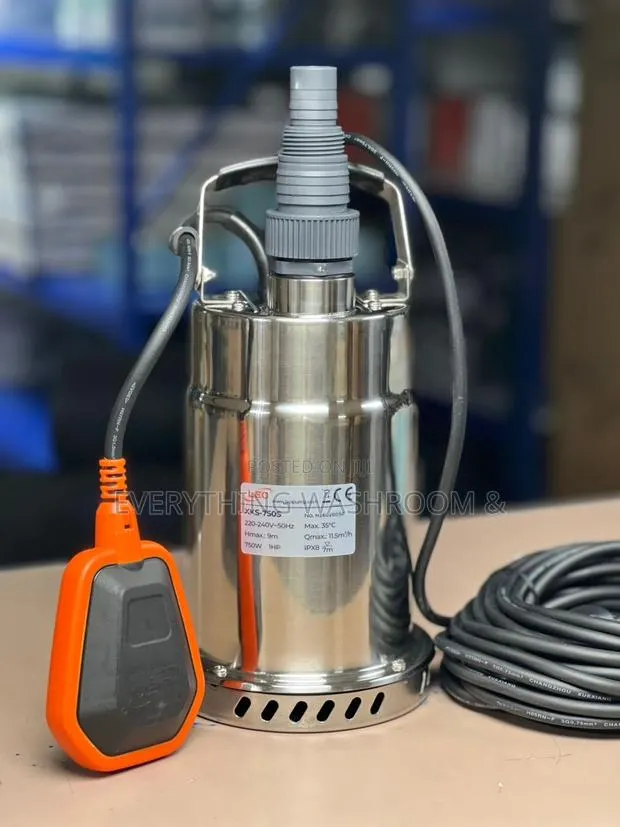 Leo 1hp Submersible Drainage Pump for Clean or Slightly Dirty Water · Photo 1