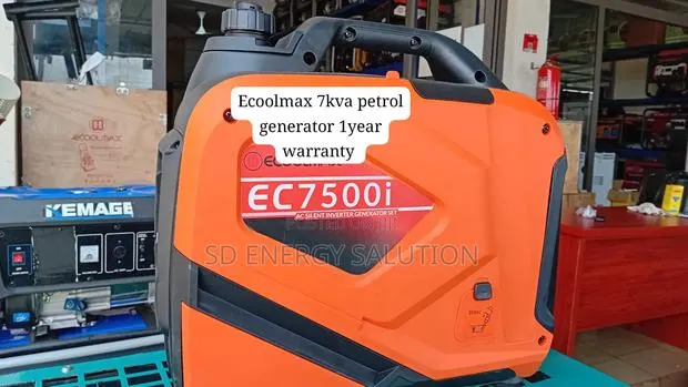 Ecoolmax 7KVA Petrol Generator – Ideal for Homes and Businesses · Photo 1