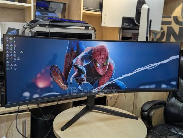 Vibox 49" Inch 120Hz Ultrawide Curved Gaming Monitor UWQHD Resolution · Photo 1
