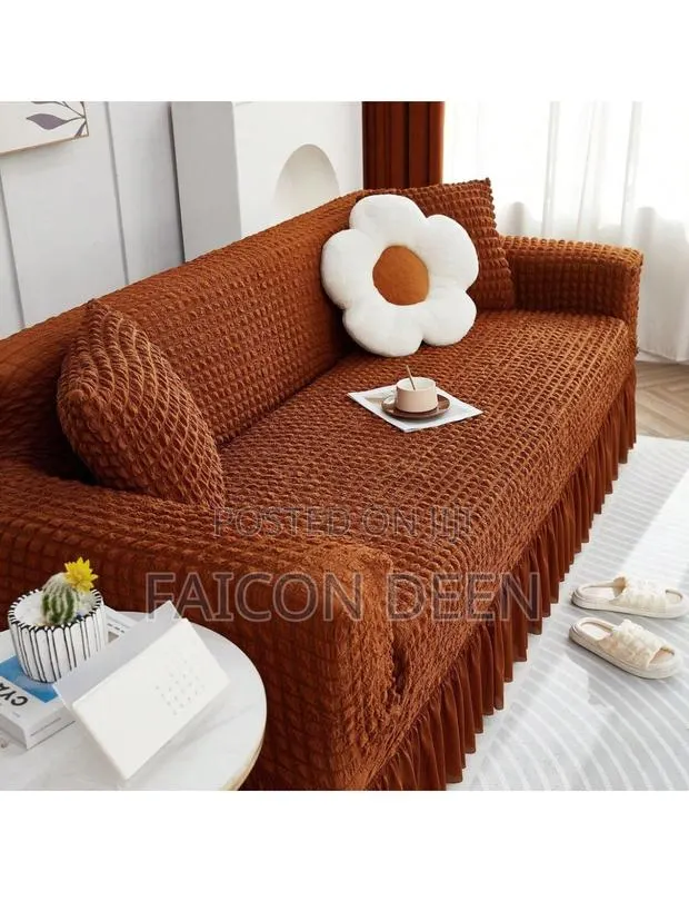 Stylish and Protective Sofa Skirt Covers for Big/Wide Sofas · Photo 1