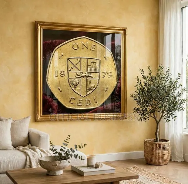 1 Cedi Ghana Heritage Framed Wall Art · Photo 1