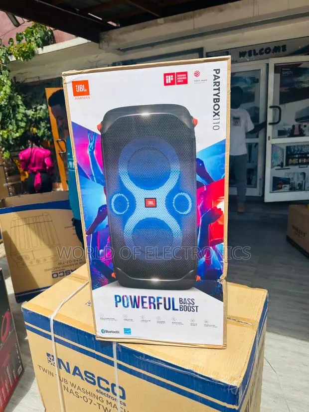 Party Speaker JBL Brand Portable Partybox 110 · Photo 1