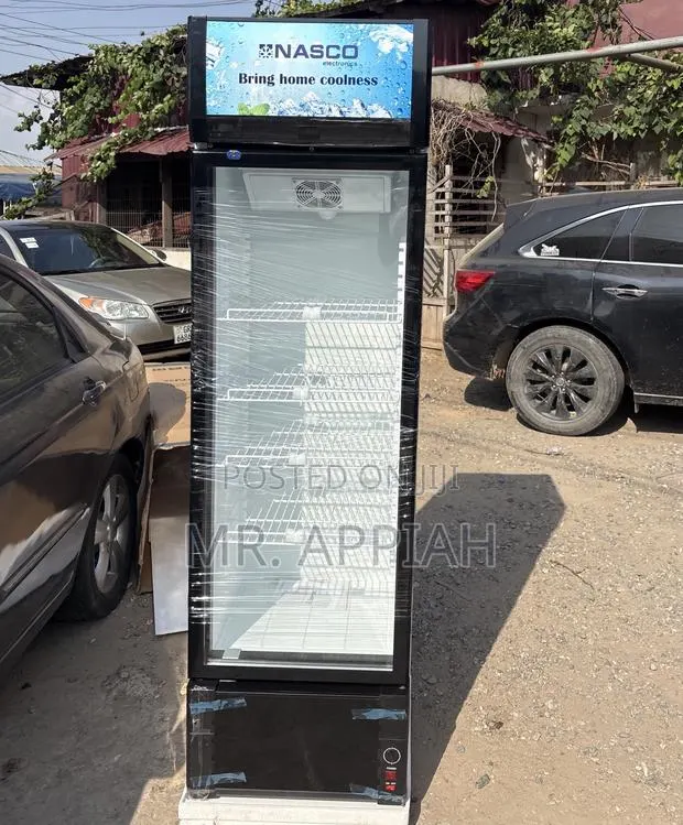 Super Durable Nasco Nas-Fl360-1dr-1 Glass Door Fridge · Photo 1
