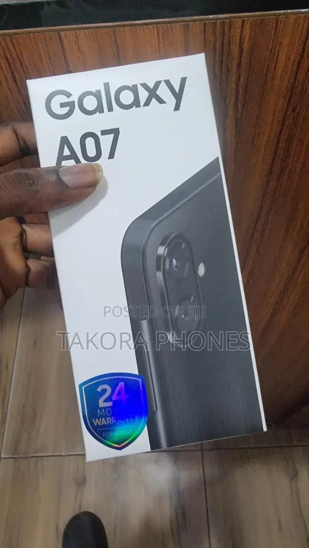 New Samsung Galaxy A07 128 GB Black · Photo 1