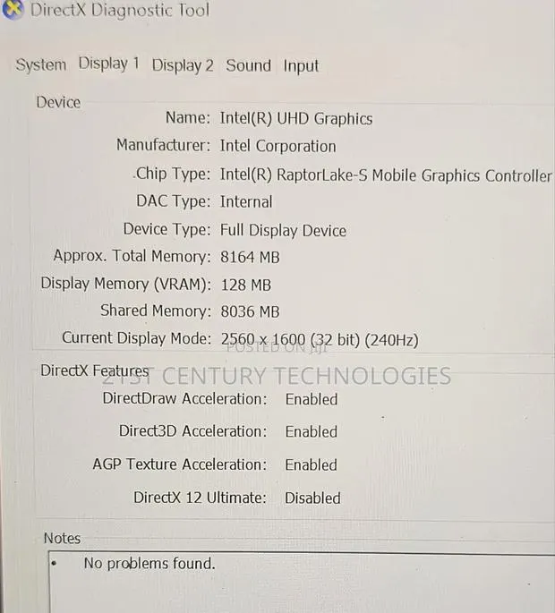 Laptop Alienware M16 R1 16GB Intel Core i9 SSD 1T · Photo 1