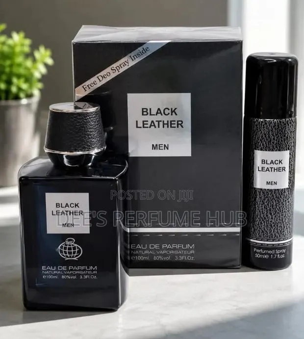 Original Black Leather by Fragrance World – 100ml Eau De Parfum · Photo 1