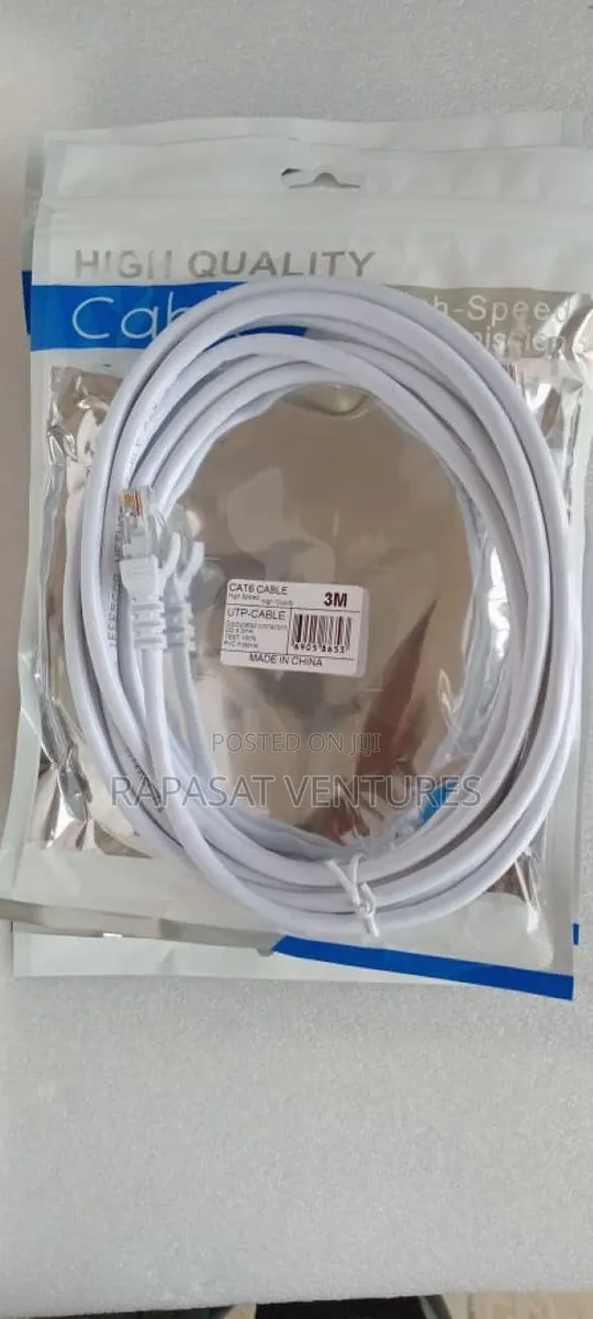 Cat 6 Utp Patch Cable 3 Meters · Photo 1