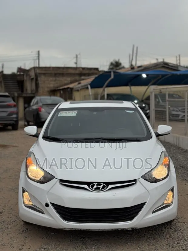 Hyundai Elantra Sport 4dr Sedan (2.0L 4cyl 6A) 2015 White · Photo 1
