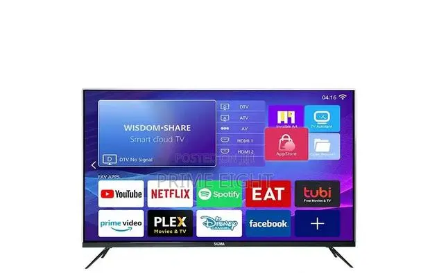 Sigma 50-Inch STV-Kq50v6-S Icast , Frameless Qled Smart TV · Photo 1