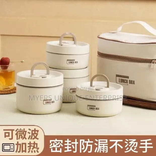 A Set of Portable Lunch Box for Keeping Your Food Warm and Safe · Photo 1
