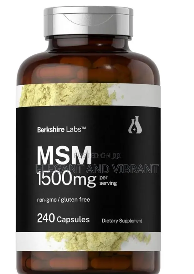 Msm 1500mg 240 Capsules For Joints And Body Ace Support · Photo 1