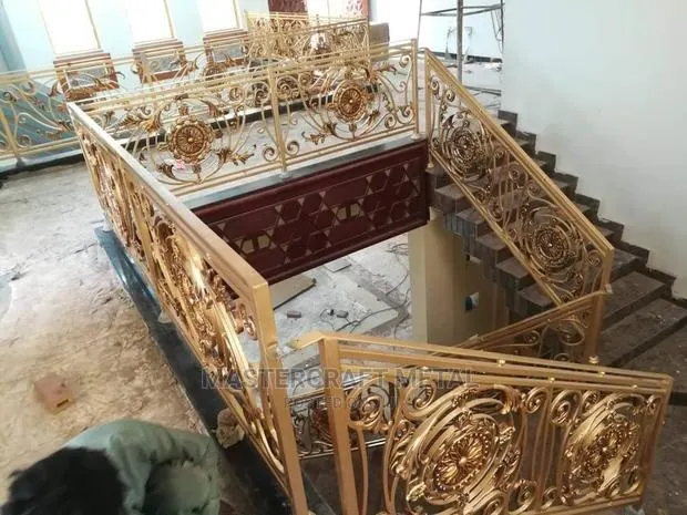 Beautiful Gold Design Balustrade | Gold Barristers · Photo 1