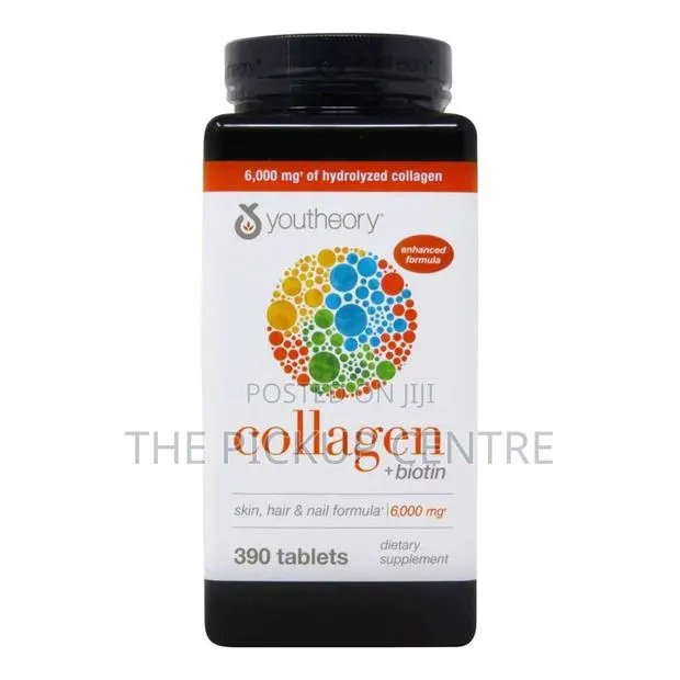 Youtheory Collagen Plus Biotin 6,000mg – 390 Tablets · Photo 1