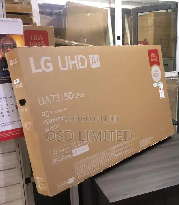 Lg 50” Uhd Smart Tv With Webos Magic Remote · Photo 1