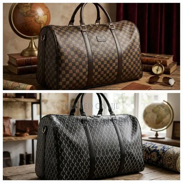 Classy Leather Unisex Duffel Bags · Photo 1