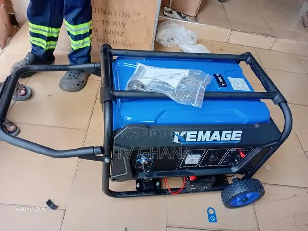 Kemage 7.5 Petrol Generator – Your Backup Hero7.5kva · Photo 1