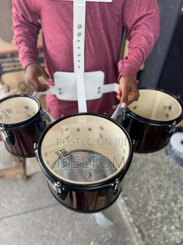 Olympic 3-Piece Carrier Marching Drumset · Photo 1