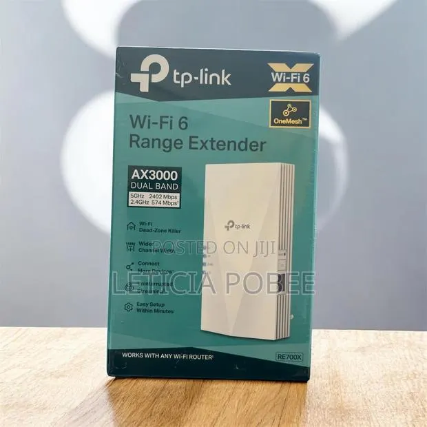 Tp-Link Re700x Wi-Fi 6extender–Ax3000 Dual Band,Works With Any Router · Photo 1