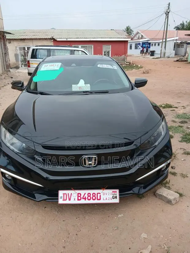 Honda Civic 2019 Black · Photo 1