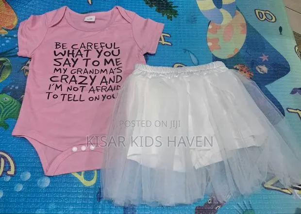 Baby Girl Bodysuits With Tutu Skirt 3 To 9months · Photo 1