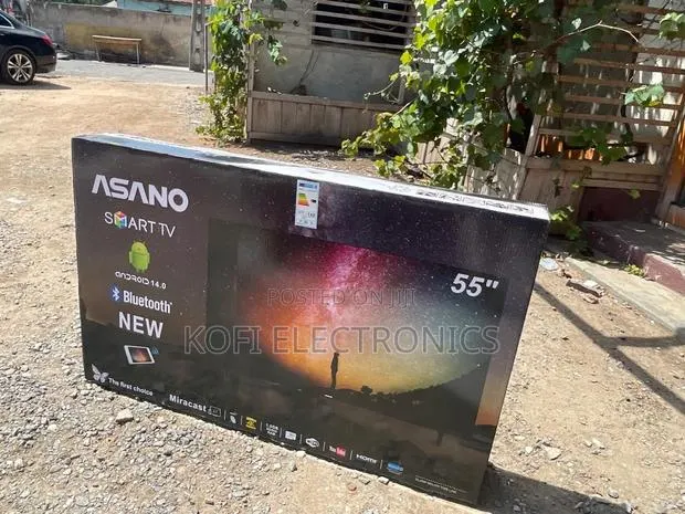 Asano 55” Android Smart Tv Crystal-Clear Brilliance · Photo 1
