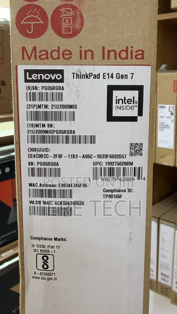 New Laptop Lenovo 16GB Intel Core Ultra 5 SSD 512GB · Photo 1