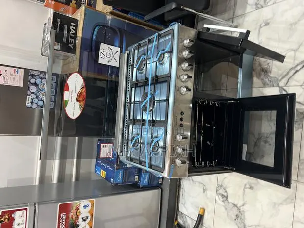 Get Affordable Mediatech 5 Gas Burner With Grill(Gray) · Photo 1