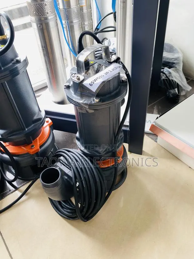 With 2.2kw Leo 3.0HP Sewage Water Pump · Photo 1