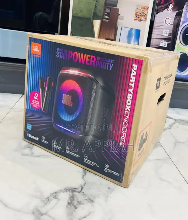 High Efficiency JBL Partybox Encore 2 Portable Party Speaker(2 Mic) · Photo 1